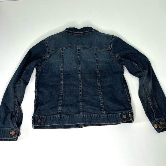 Carhartt Women’s Jean Denim Trucker Jacket Button Up M - Picture 8 of 8